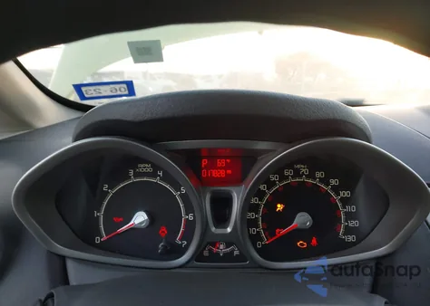 2012 Ford Fiesta Se z USA, uszkodzony, nr VIN 3FADP4EJ4CM153610